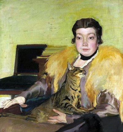 Portrait of Michalina Krzyzanowska, the Artist